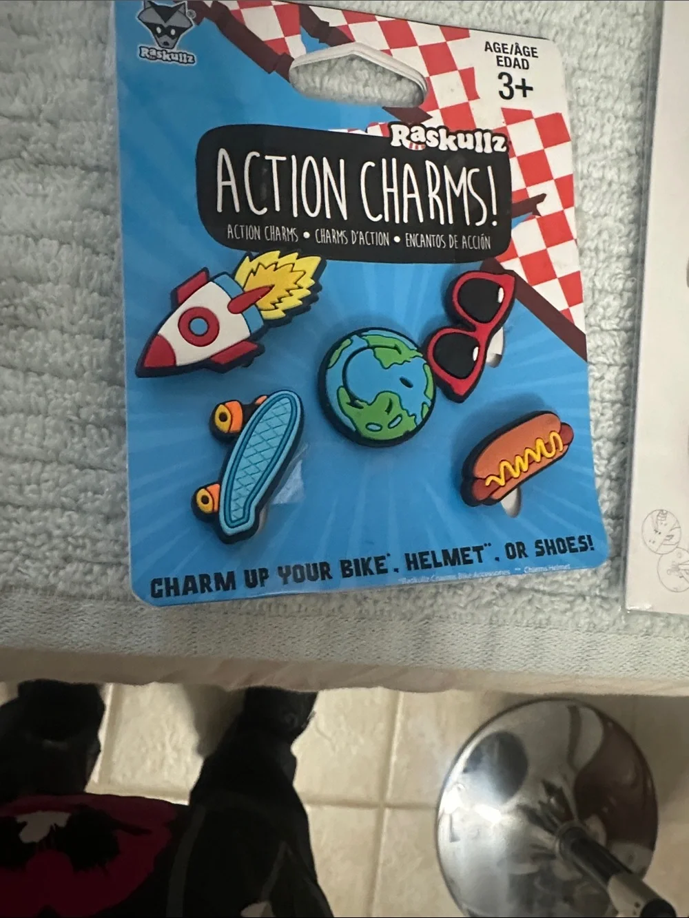 Action Charms Kids Tech & Shoe Charms - 3 pack bundle NWT